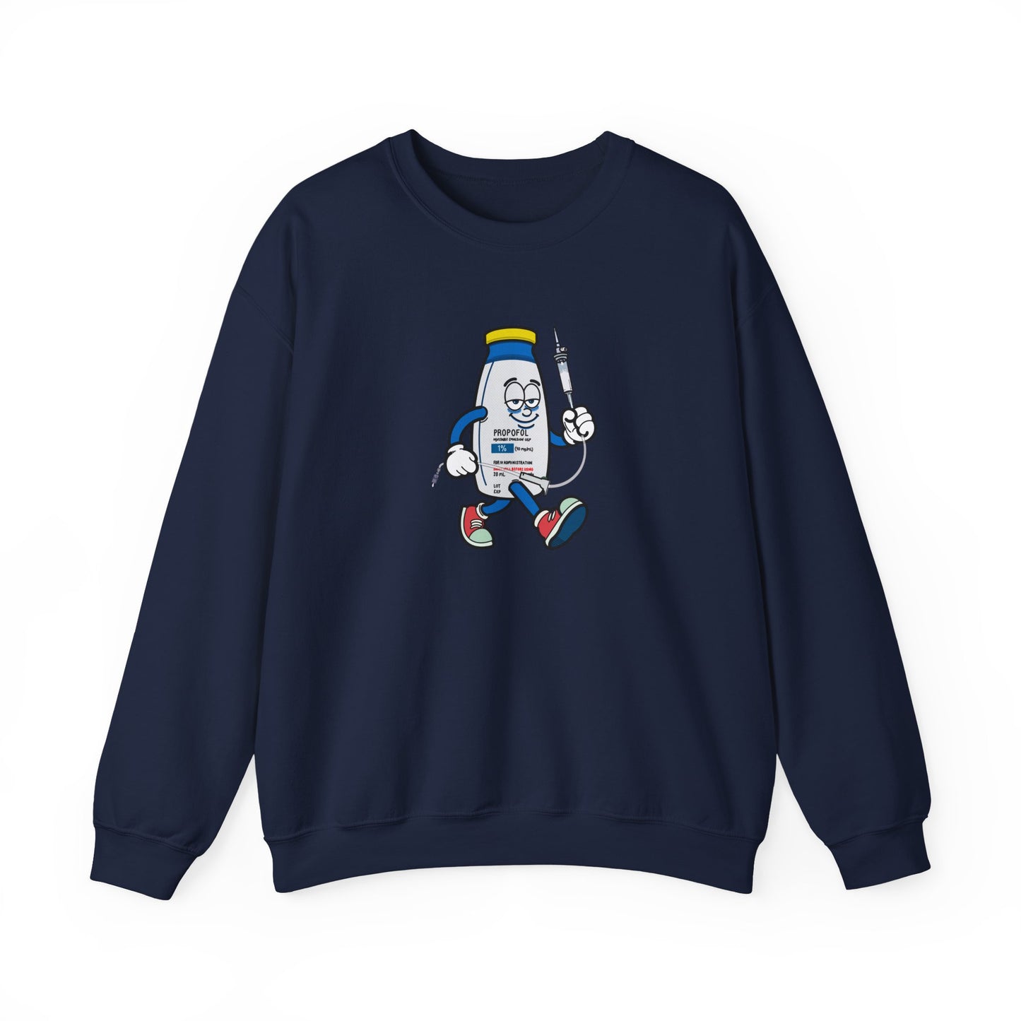 Propofol Pete Sweatshirt , Funny Nurse and Anesthesia Humor Apparel, Great Gift For Nurses, CRNAs, Anesthesiologists, Doctors