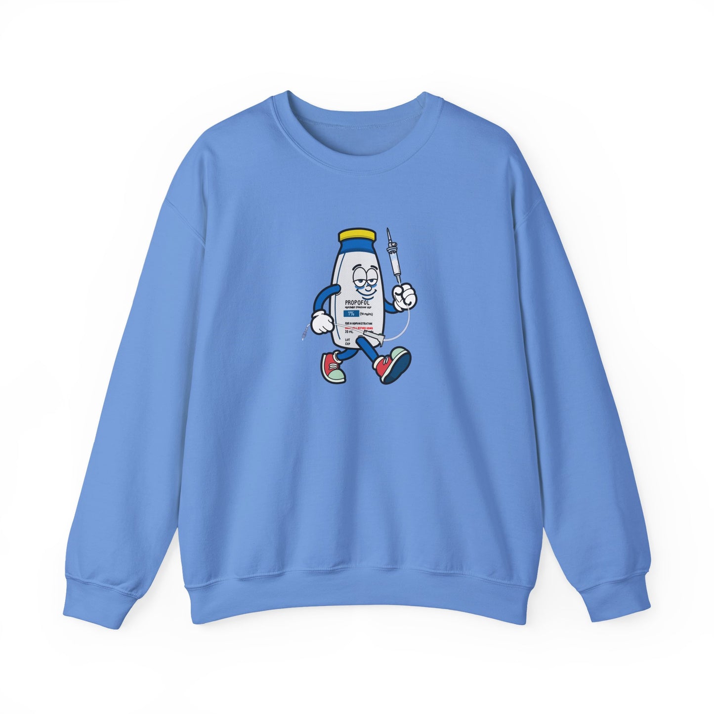 Propofol Pete Sweatshirt , Funny Nurse and Anesthesia Humor Apparel, Great Gift For Nurses, CRNAs, Anesthesiologists, Doctors