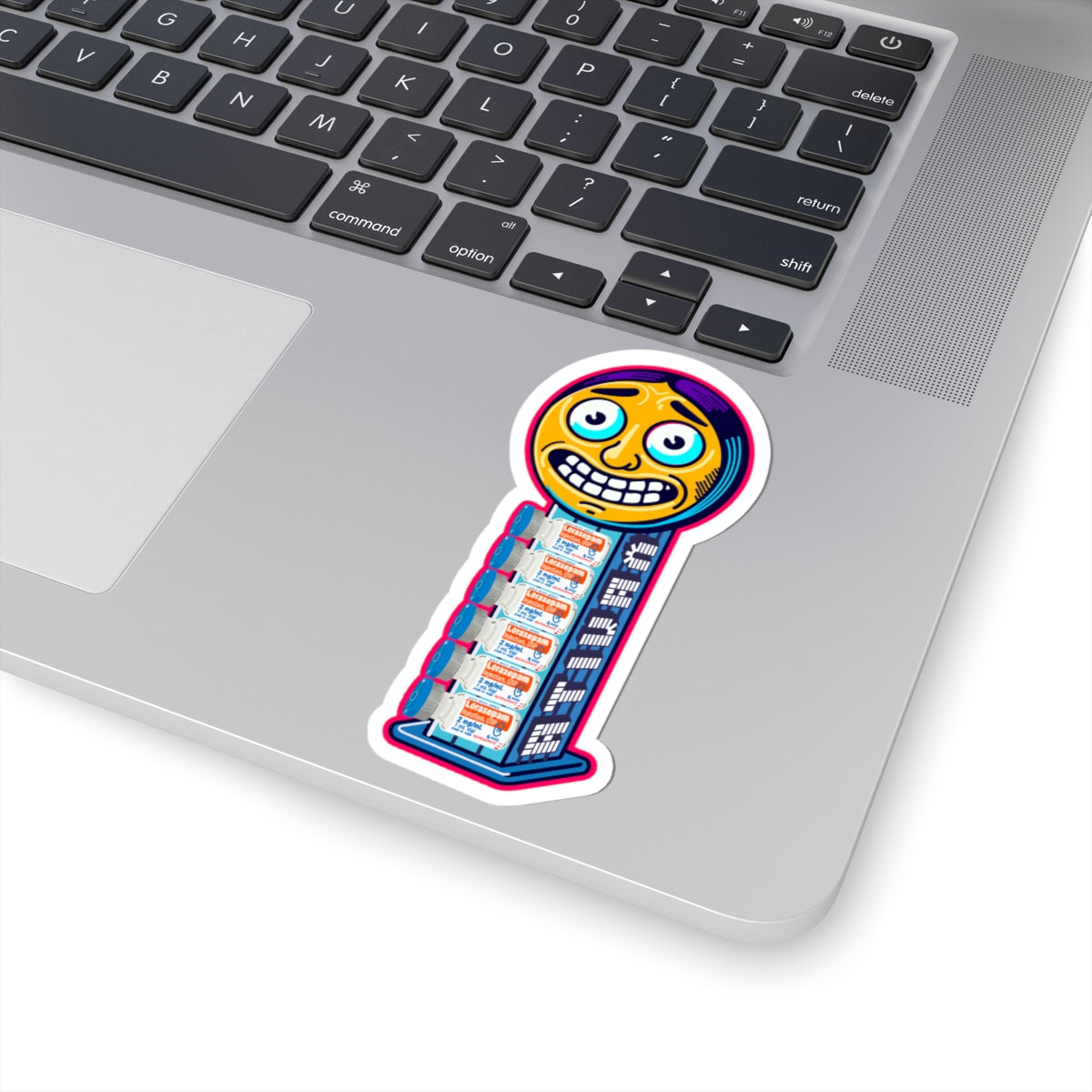 Chill Dispenser Sticker, Ativan Vial Humor
