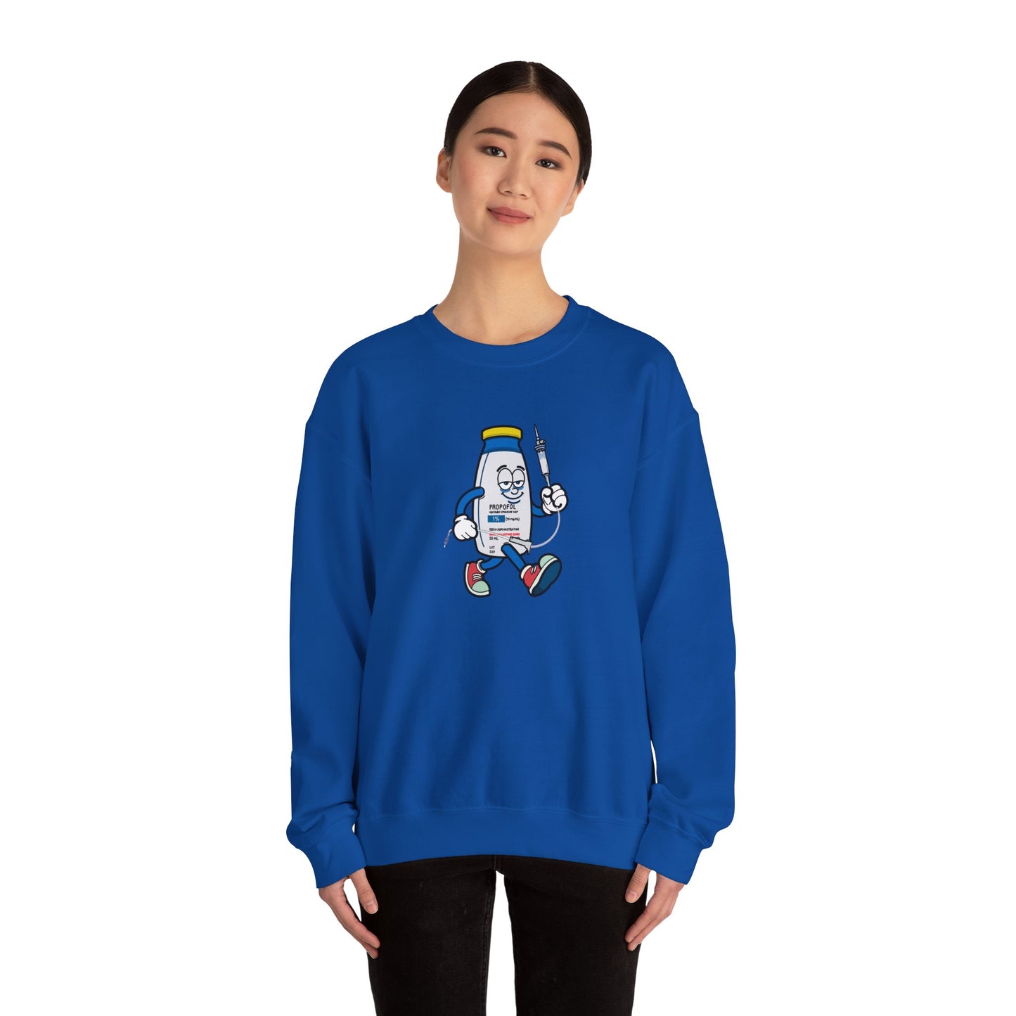 Propofol Pete Sweatshirt , Funny Nurse and Anesthesia Humor Apparel, Great Gift For Nurses, CRNAs, Anesthesiologists, Doctors