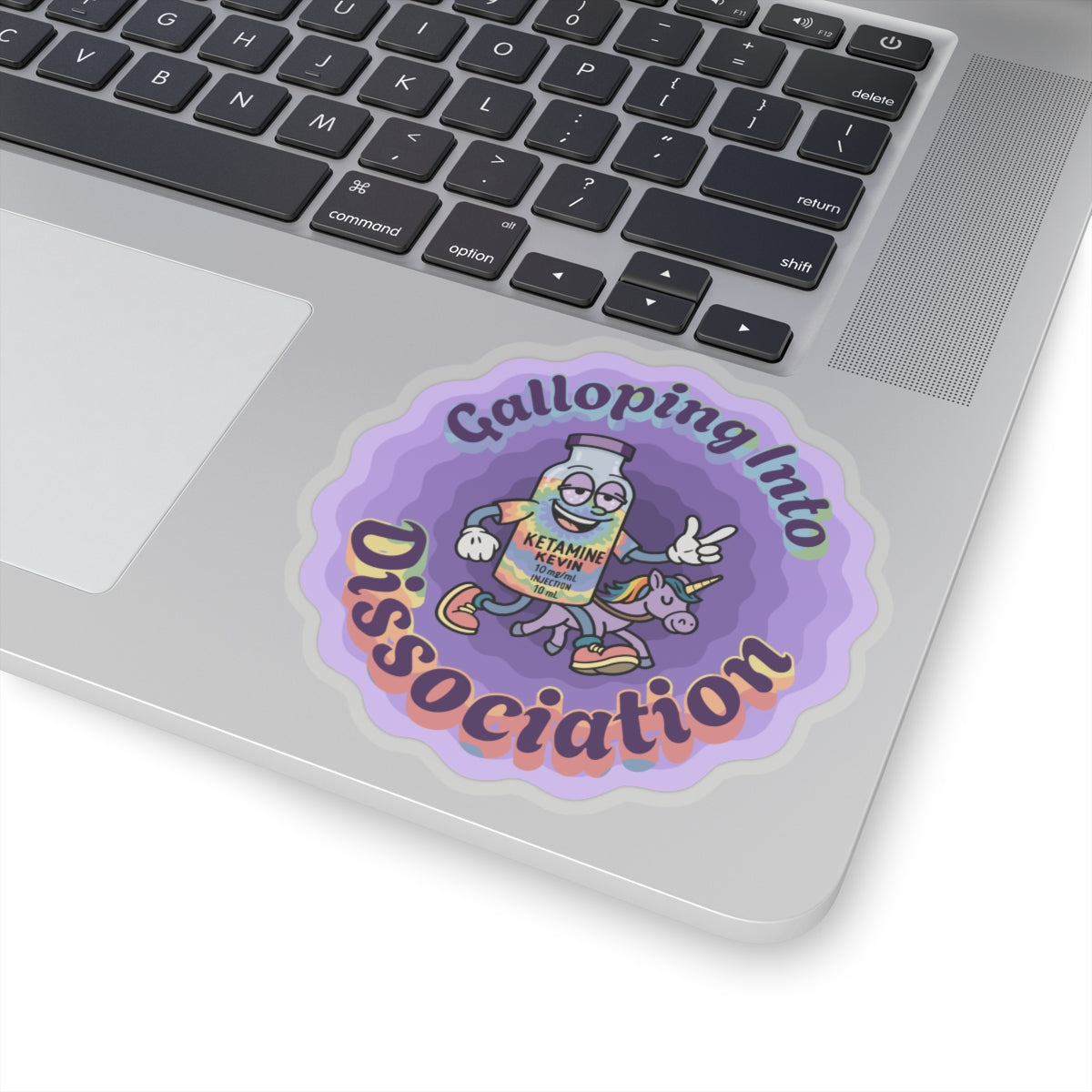 Galloping Into Dissociation, Ketamine Kevin Sticker