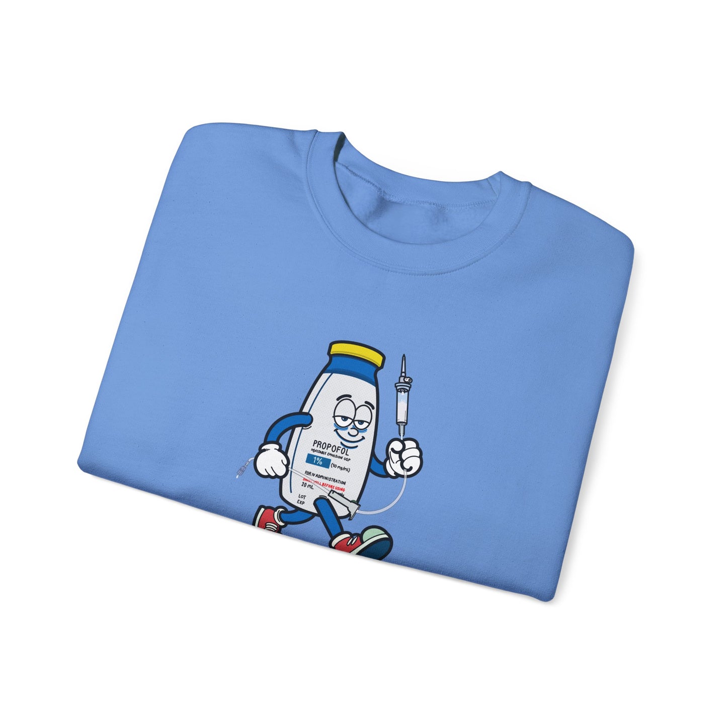 Propofol Pete Sweatshirt , Funny Nurse and Anesthesia Humor Apparel, Great Gift For Nurses, CRNAs, Anesthesiologists, Doctors