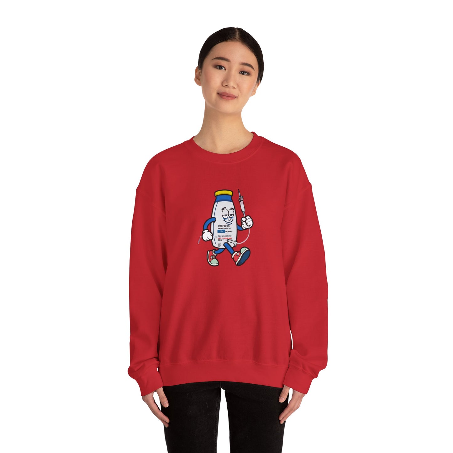Propofol Pete Sweatshirt , Funny Nurse and Anesthesia Humor Apparel, Great Gift For Nurses, CRNAs, Anesthesiologists, Doctors