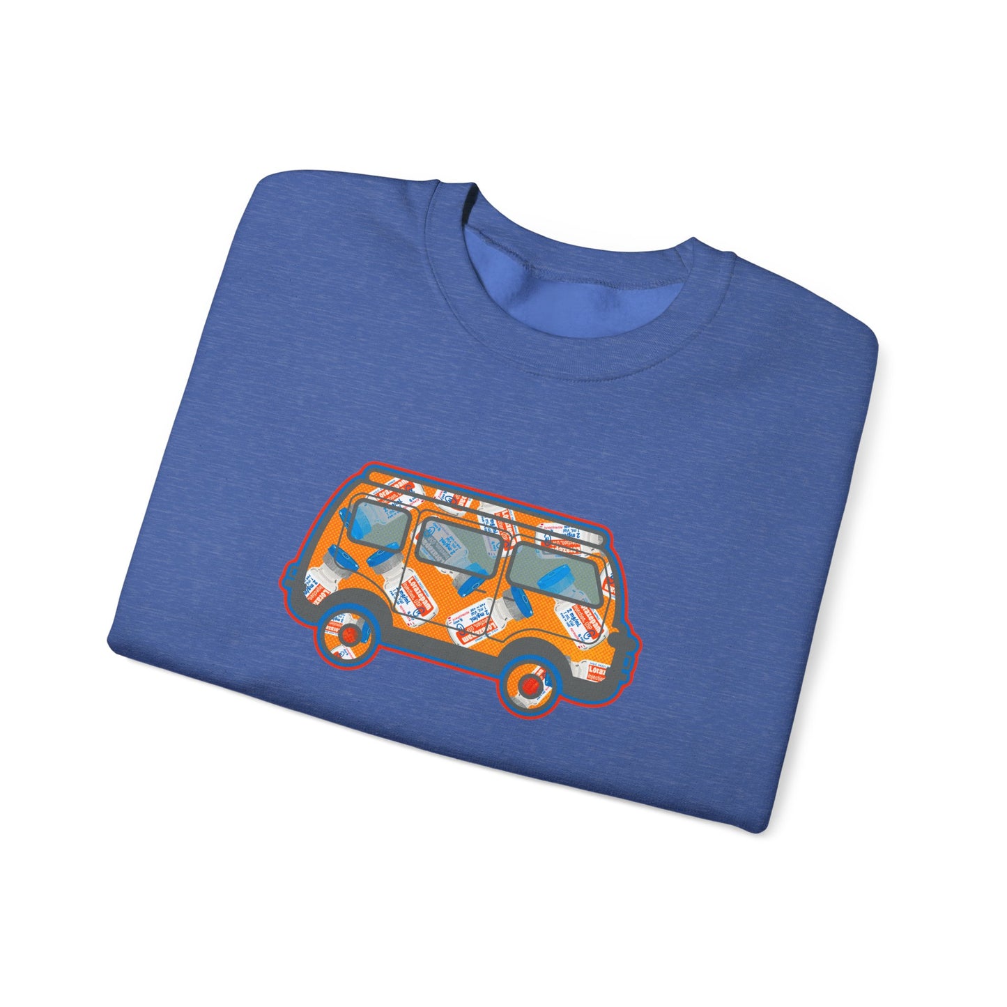Hop on board with the "Get On The Van, The Ativan" sweatshirt! Great gift apparel for ICU, ER, Psych Nurses, Medical Techs