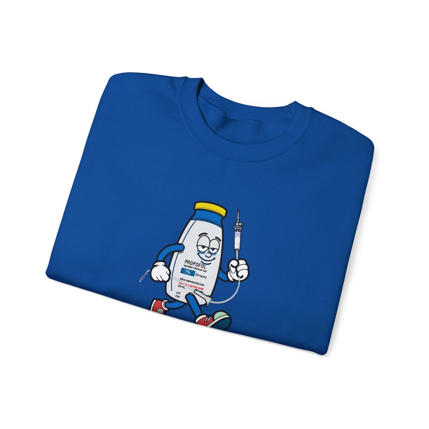 Propofol Pete Sweatshirt , Funny Nurse and Anesthesia Humor Apparel, Great Gift For Nurses, CRNAs, Anesthesiologists, Doctors