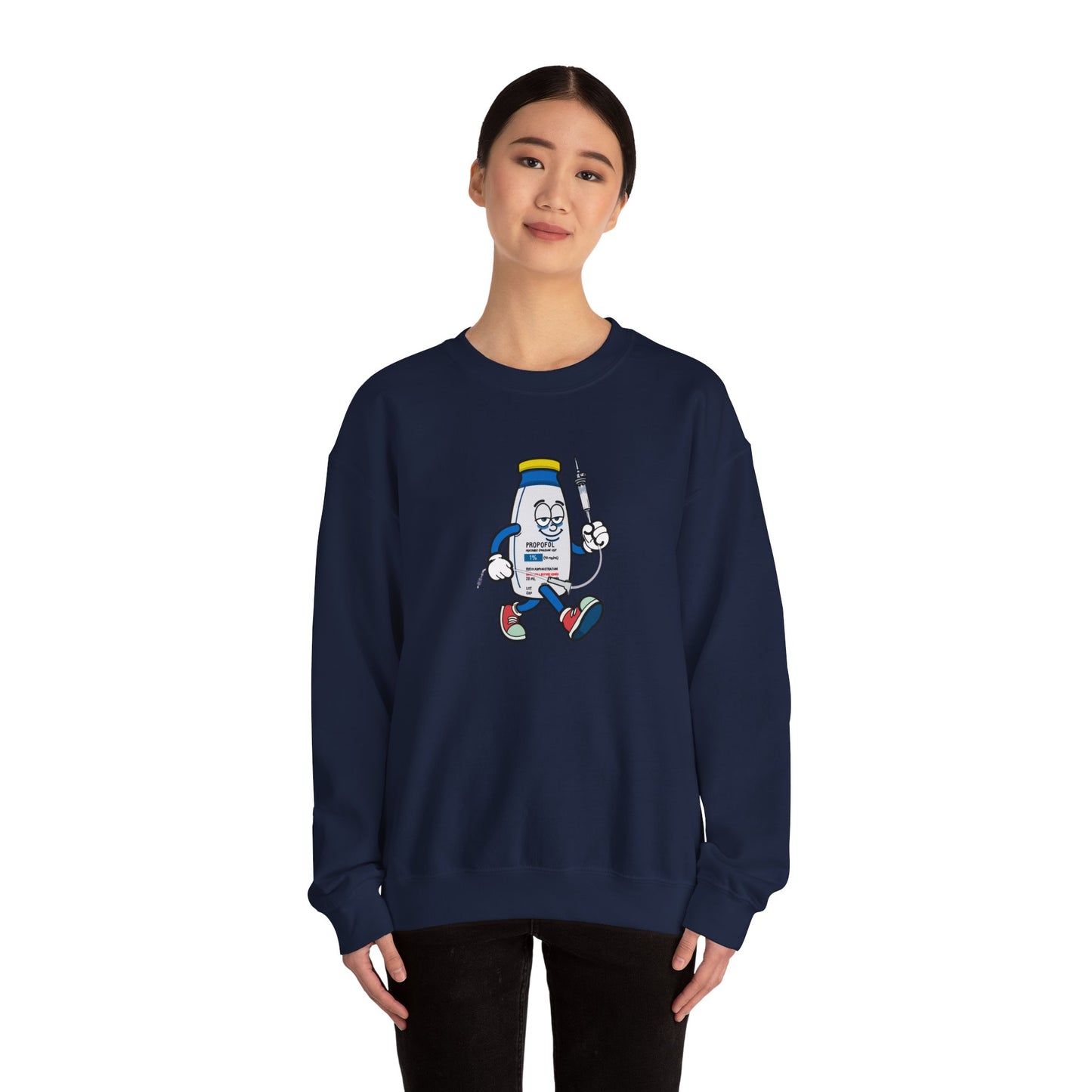 Propofol Pete Sweatshirt , Funny Nurse and Anesthesia Humor Apparel, Great Gift For Nurses, CRNAs, Anesthesiologists, Doctors