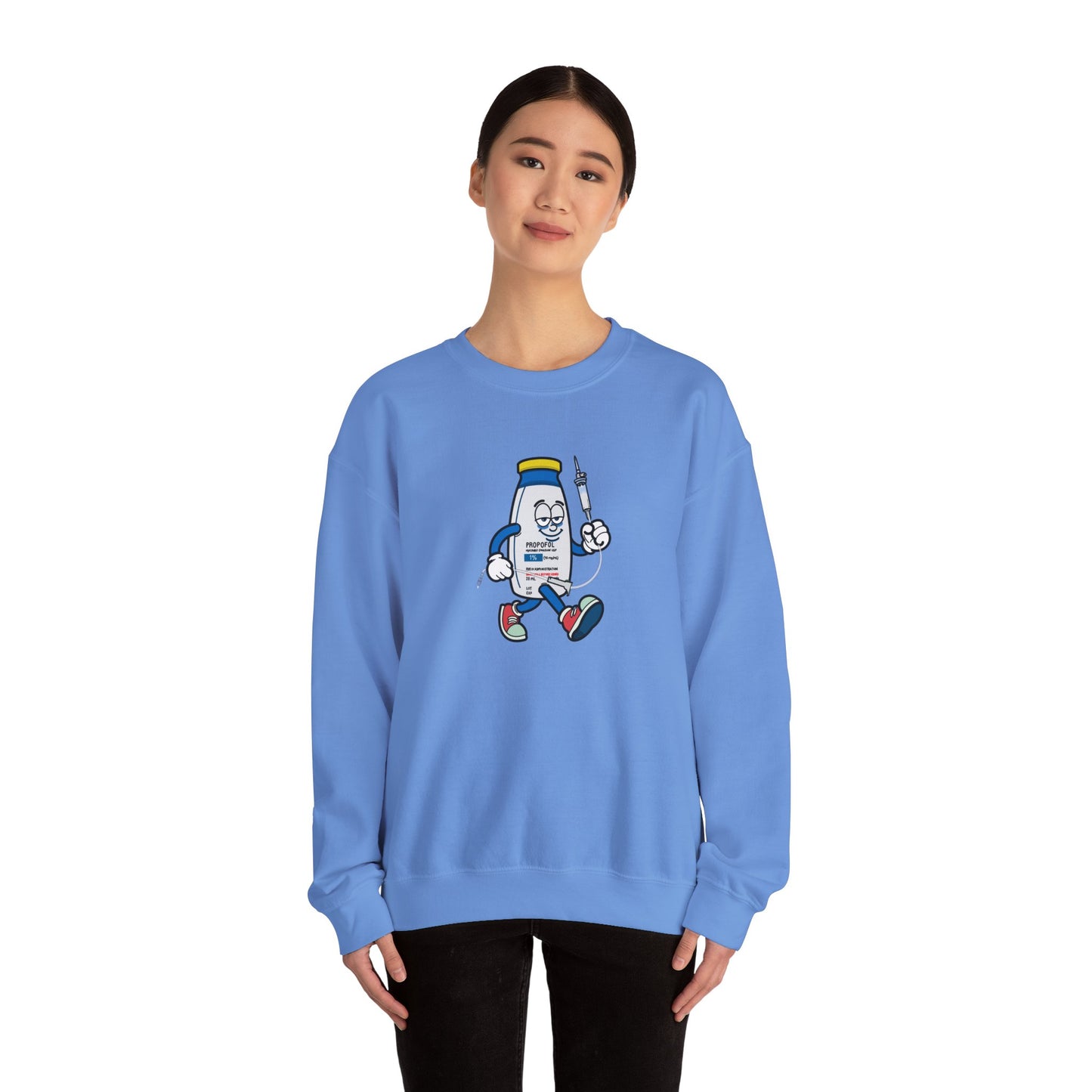 Propofol Pete Sweatshirt , Funny Nurse and Anesthesia Humor Apparel, Great Gift For Nurses, CRNAs, Anesthesiologists, Doctors