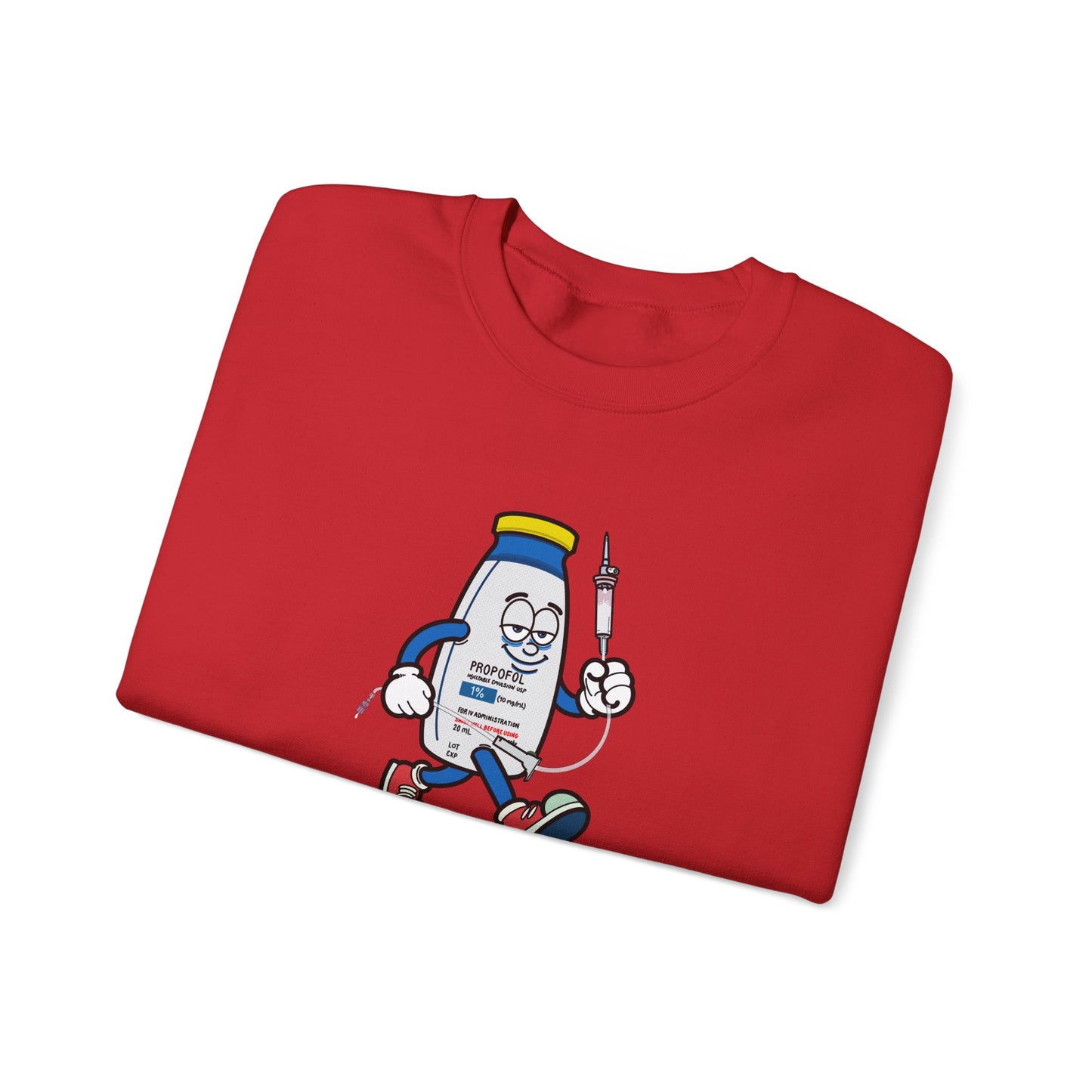 Propofol Pete Sweatshirt , Funny Nurse and Anesthesia Humor Apparel, Great Gift For Nurses, CRNAs, Anesthesiologists, Doctors