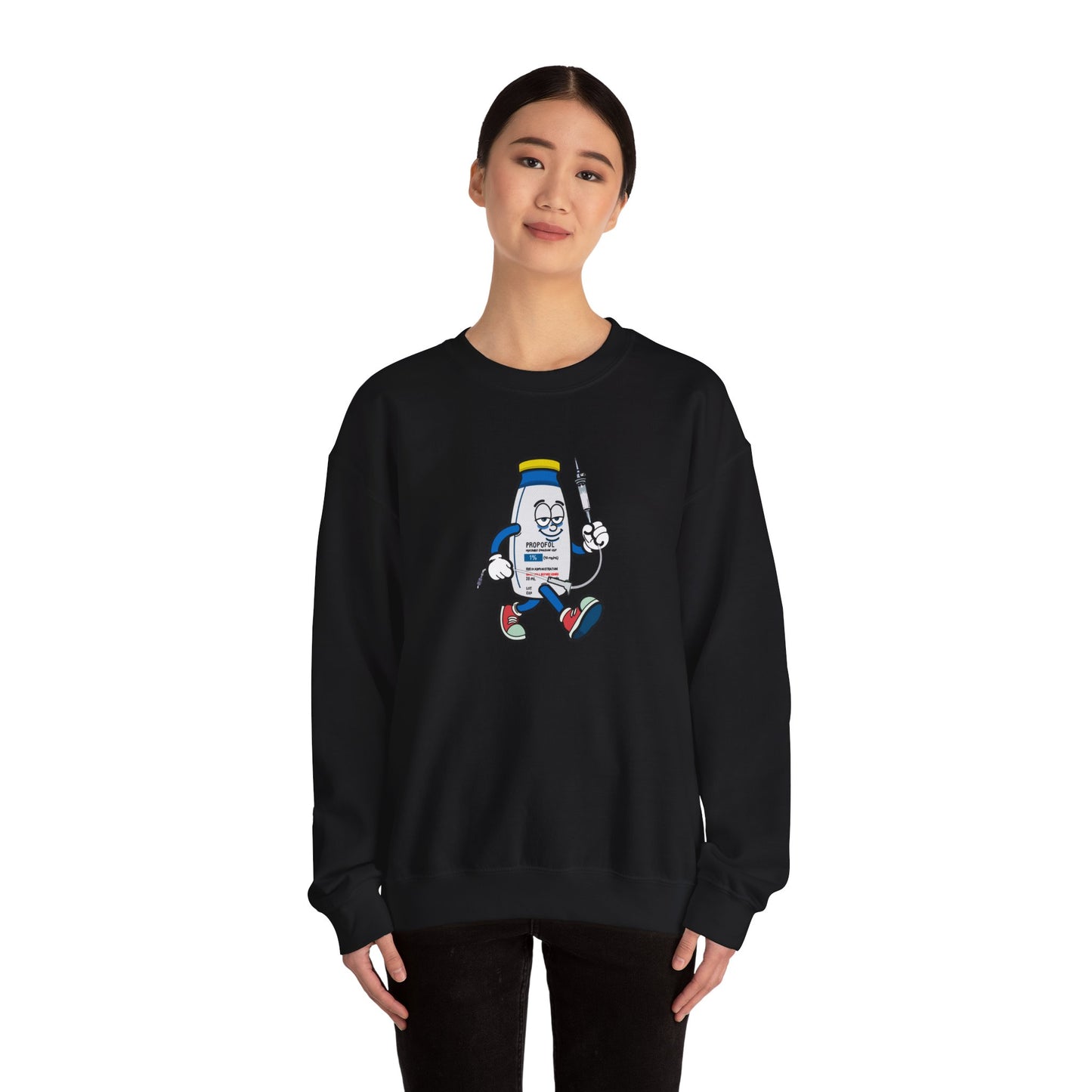 Propofol Pete Sweatshirt , Funny Nurse and Anesthesia Humor Apparel, Great Gift For Nurses, CRNAs, Anesthesiologists, Doctors