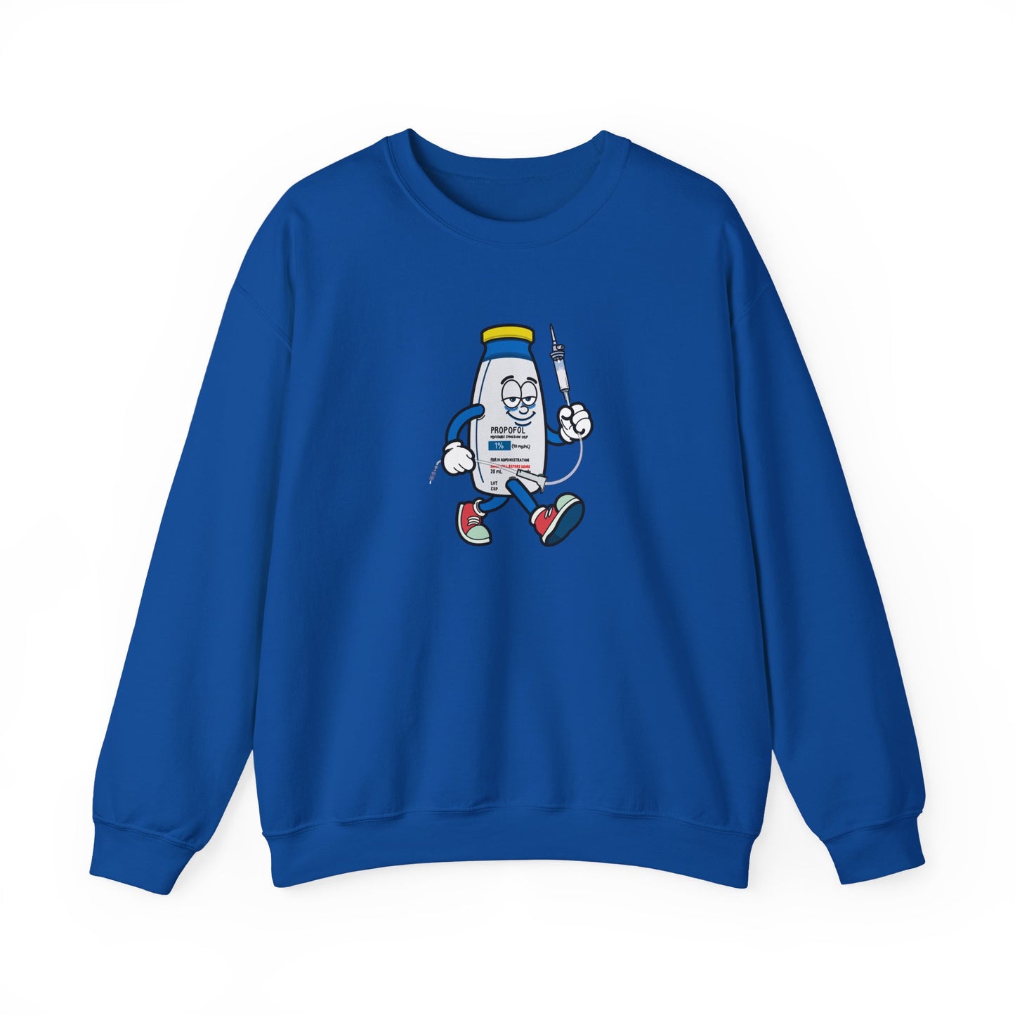 Propofol Pete Sweatshirt , Funny Nurse and Anesthesia Humor Apparel, Great Gift For Nurses, CRNAs, Anesthesiologists, Doctors