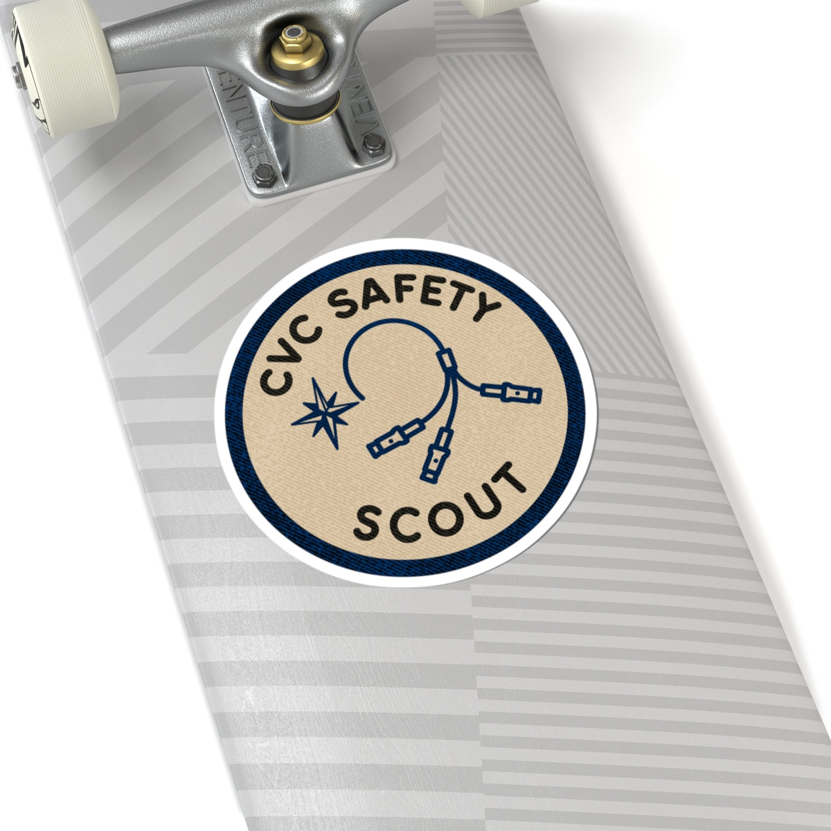 CVC Central Venous Catheter Safety Scout Badge (Sticker)