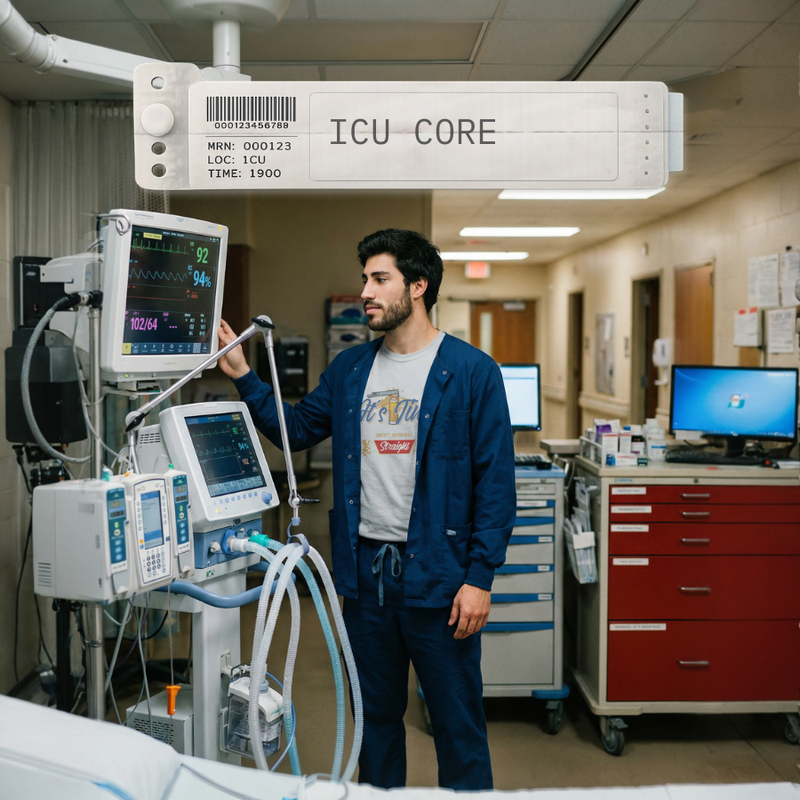 ICU Core → Built for the bedside.
