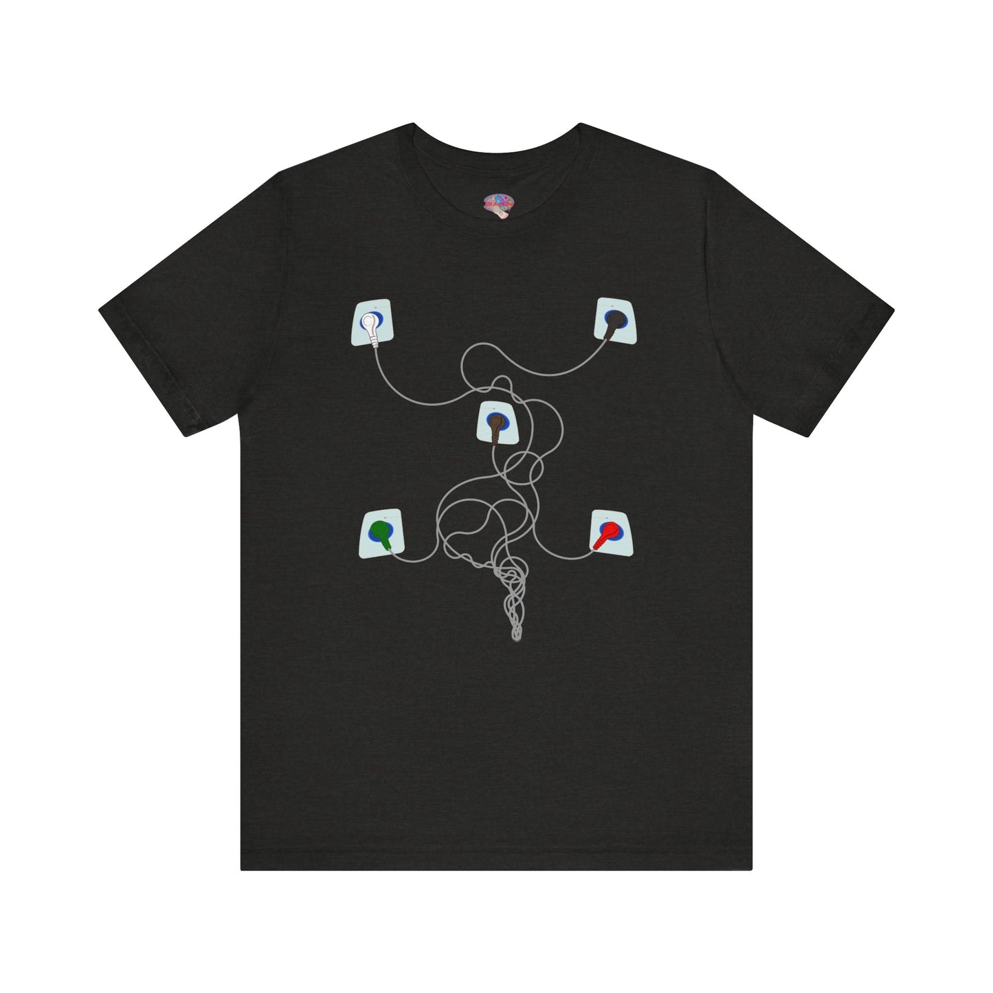 EKG Dots and Leads Tele Shirt