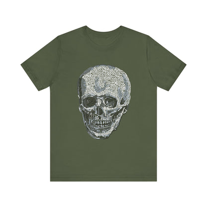 Skull T-Shirt - Bold Anatomical Skull Design for Edgy Style