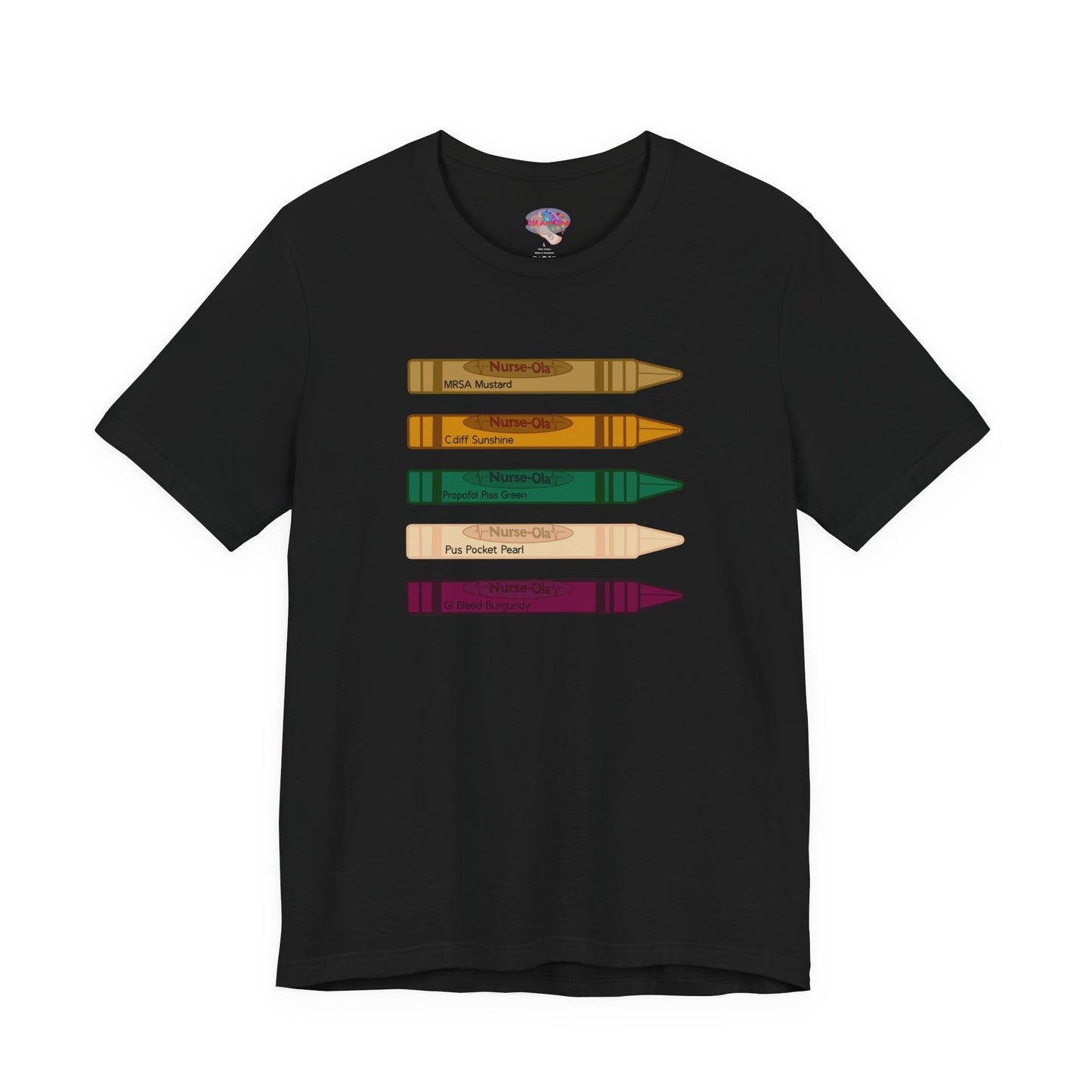 Nurse-ola Crayons T-shirt