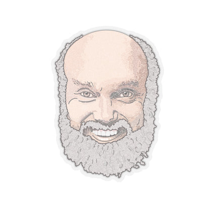Ram Dass Portrait Sticker - Richard Alpert - Spiritual Teacher and Author