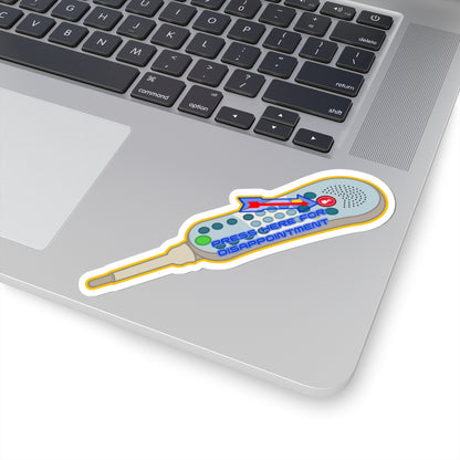 Press Here For Disappointment, Call Light Sticker