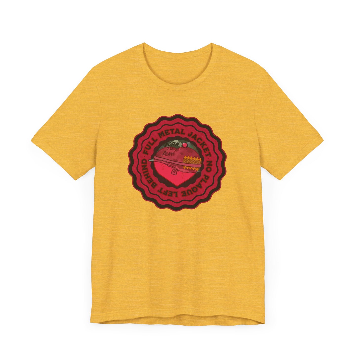 Full Metal Jacket , No Plaque Left Behind T-Shirt, Cardiology Humor, Cath Lab Nurse, Interventional Cardiology, Stent Placement Tee