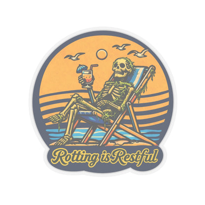 Rotting Is Restful Sticker