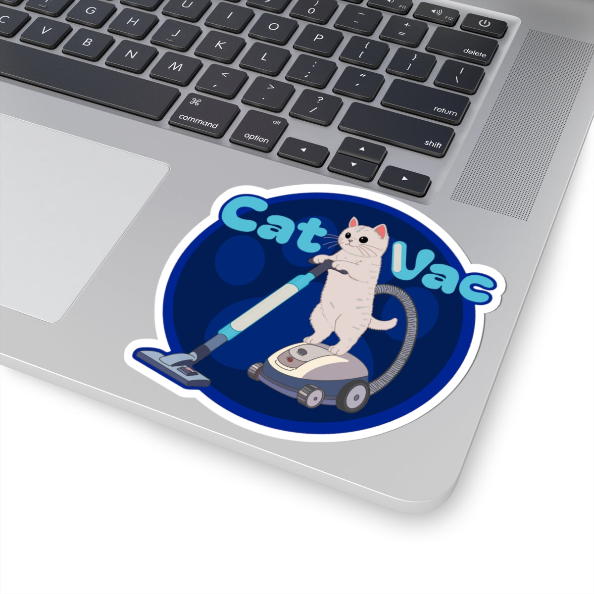 Cat Vac Sticker, Funny PureWick Sticker