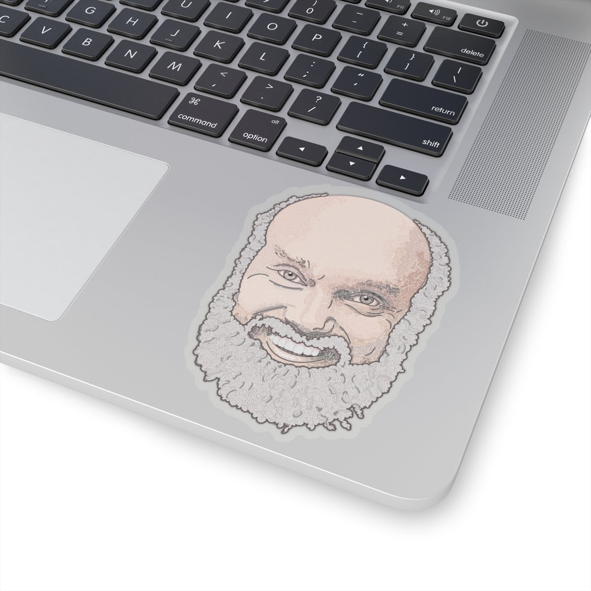 Ram Dass Portrait Sticker - Richard Alpert - Spiritual Teacher and Author