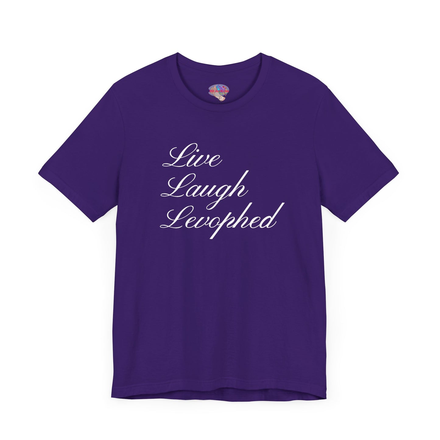 Live Laugh Levophed T-Shirt, Funny ICU Nurse Shirt, Critical Care Humor, RN, ER, Nursing Gift, Cardiac & Shock Treatment Tee