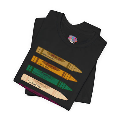 Nurse-ola Crayons T-shirt