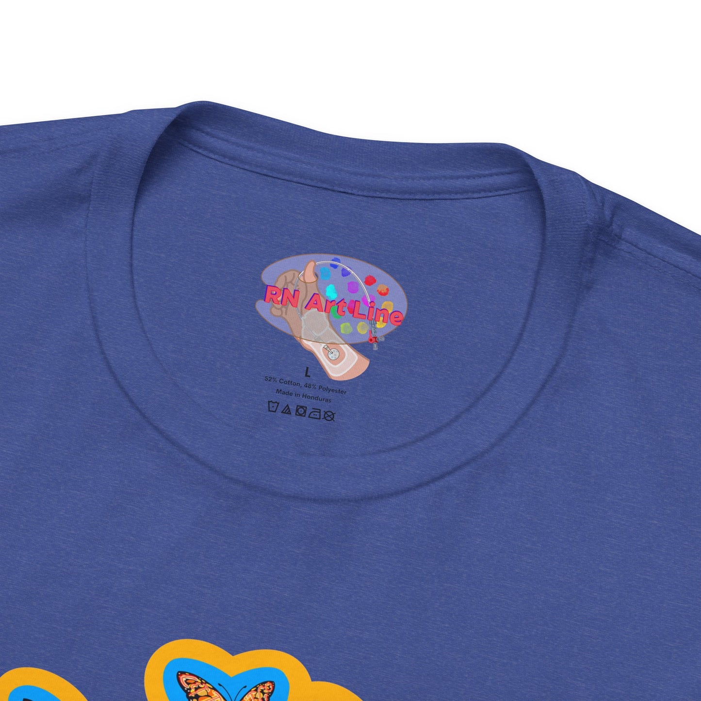 Let That Shit Go - Inspirational Butterfly T-Shirt -Unisex Jersey Short Sleeve Tee - Positive Vibes Apparel