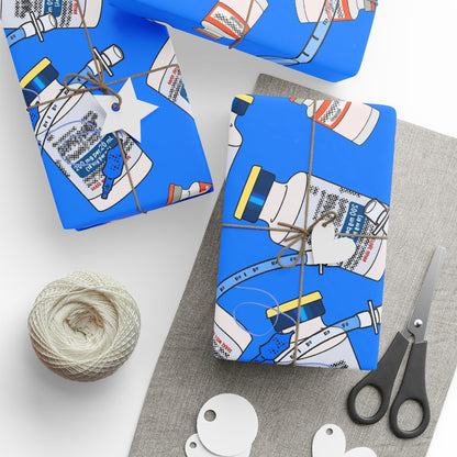 Silent Night In The ICU Wrapping Paper