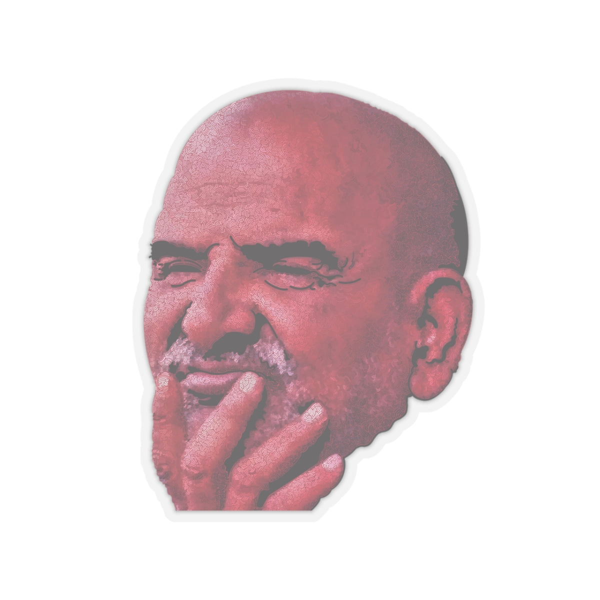 Maharajji (Neem Karoli Baba) Portrait Sticker - Spiritual Teacher and Guru