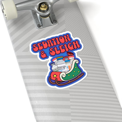 Sedation and Sleigh Sticker