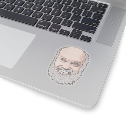 Ram Dass Portrait Sticker - Richard Alpert - Spiritual Teacher and Author