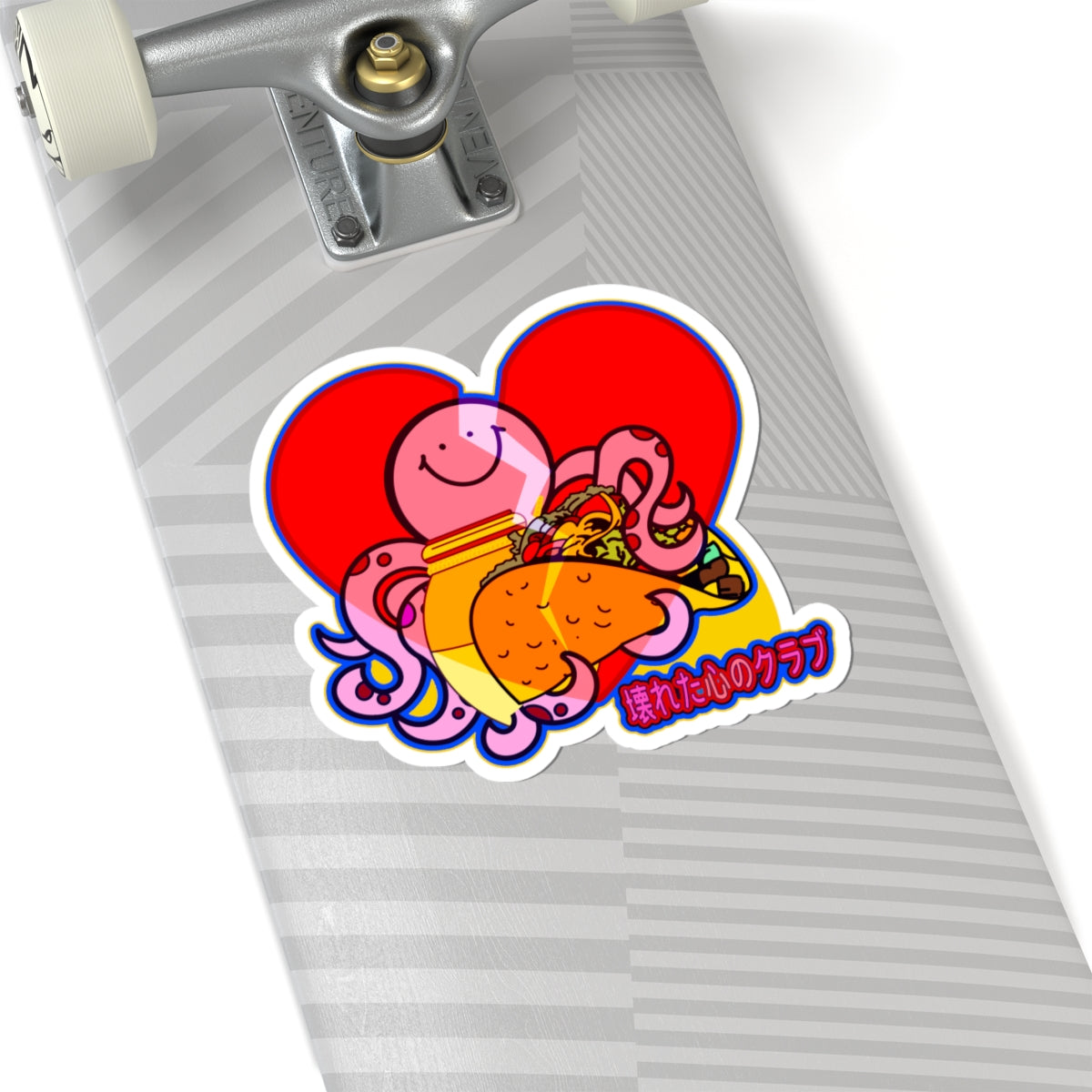 Tako Tsubo, Broken Hearts Club Sticker, Cardiac Nurse Gift, Cath Lab Humor, Heart Health Awareness Decal