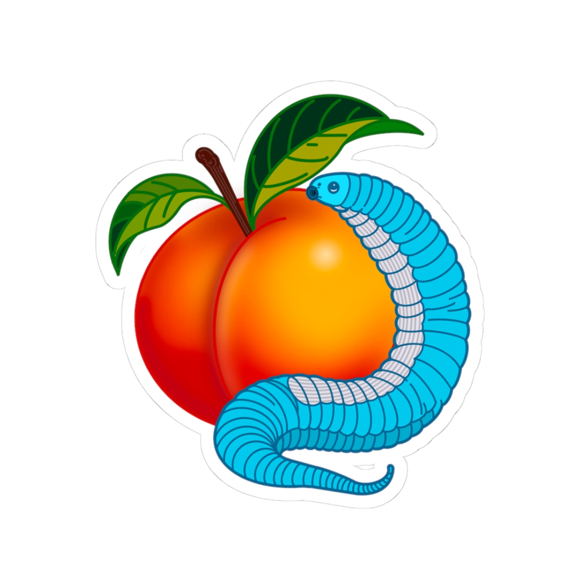 Peach Leech, External Catheter Sticker
