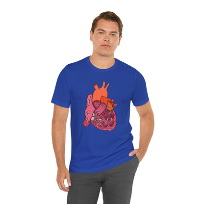 Anatomical Heart Label Diagram Shirt