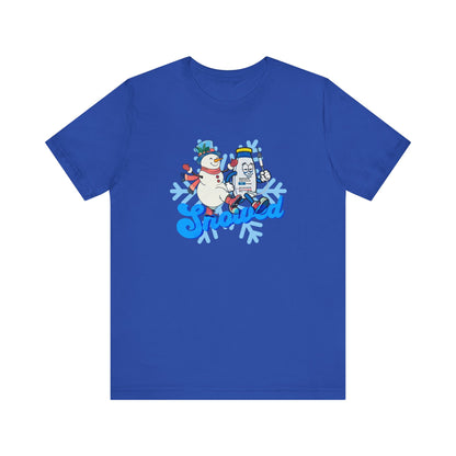 Snowed T-Shirt, Funny Propofol Nurse Shirt, ICU & Anesthesia Humor, Sedation Snowman, CRNA, Critical Care, Medical Gift, RN Tee