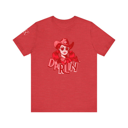 DaRliN Nurse T-Shirt, Cowgirl RN, Western Nurse, Cute Nursing Shirt, Heart Sunglasses, Funny RN Tee, Medical Plus Sign, ICU,  Med-Surg