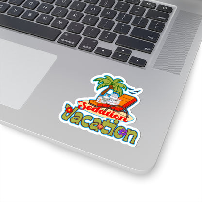 Sedation Vacation Sticker - Daily Wakey Wakey Decal