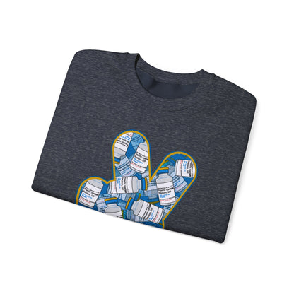 Peace and Quiet Sweatshirt,  Propofol Humor for Healthcare Pros, Great Gift for Nurses, ICU Nurses, CRNA's