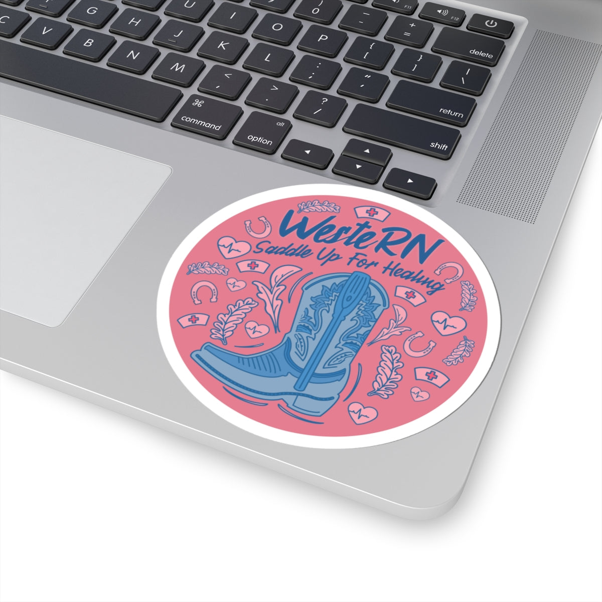 WesteRN Nurse Sticker -Saddle Up For Healing,