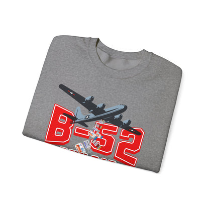 B-52 Payload of Peace Sweatshirt, Military Aircraft Jumper, Air Force Pullover, Warplane Graphic Crewneck, Aviation Lover Gift