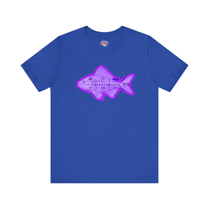 Fishbones T-Shirt , Medical Lab Values and Fish Skeleton Mashup, Funny Nursing  and Lab Tech Apparel, ICU & ER Gift