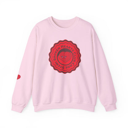 Broken Hearts Club Sweatshirt, Code STEMI, Cath Lab, Cardiology Nurse, ICU & ER Humor, Medical Heart Design with Sleeve Art
