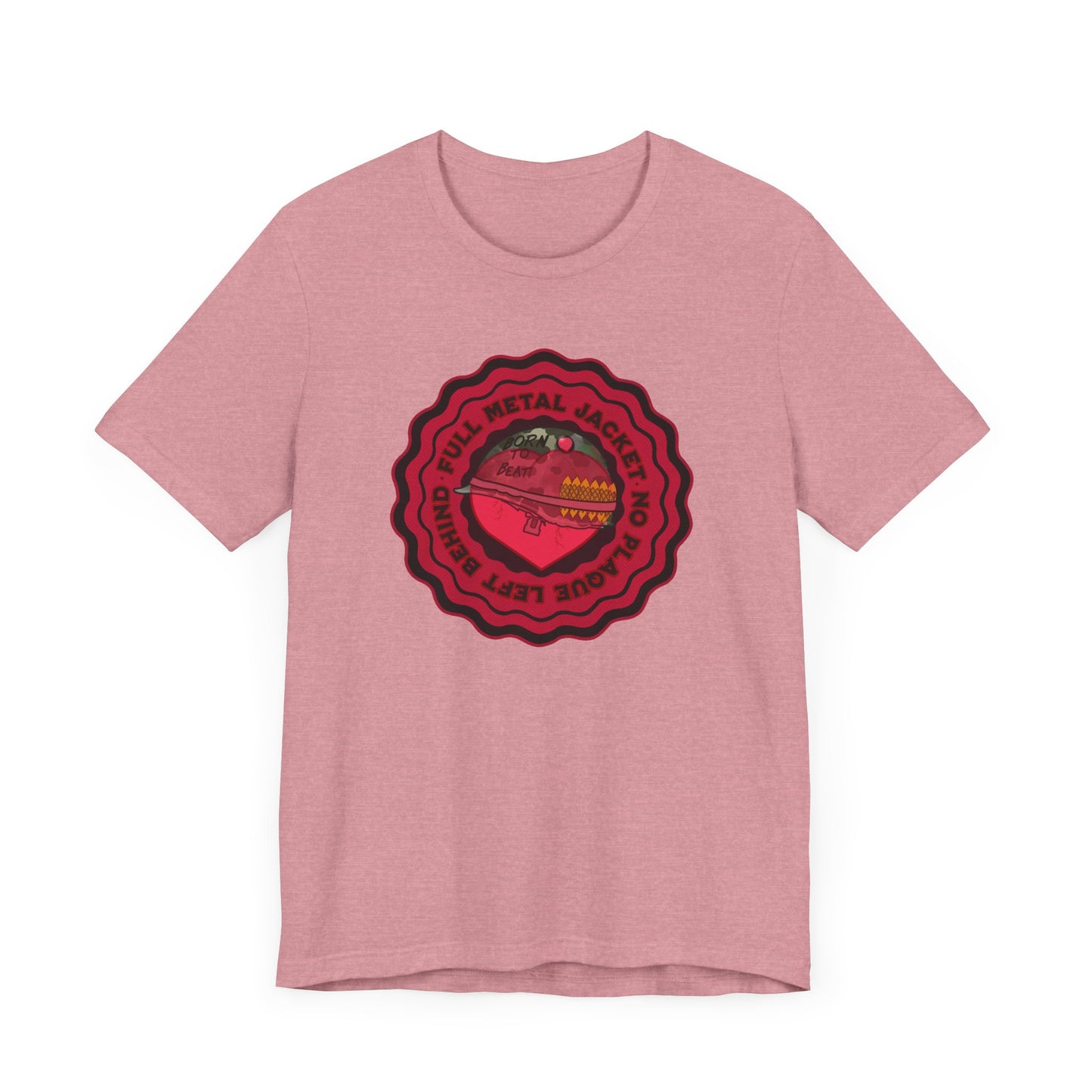 Full Metal Jacket , No Plaque Left Behind T-Shirt, Cardiology Humor, Cath Lab Nurse, Interventional Cardiology, Stent Placement Tee