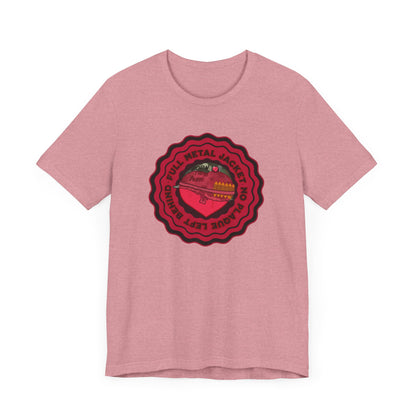 Full Metal Jacket , No Plaque Left Behind T-Shirt, Cardiology Humor, Cath Lab Nurse, Interventional Cardiology, Stent Placement Tee