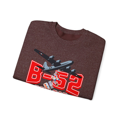 B-52 Payload of Peace Sweatshirt, Military Aircraft Jumper, Air Force Pullover, Warplane Graphic Crewneck, Aviation Lover Gift
