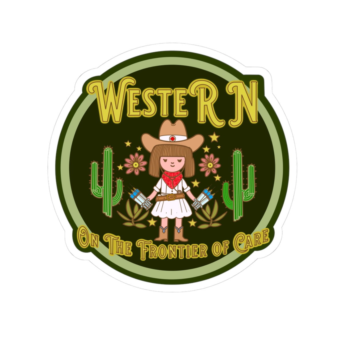 WesteRN - On The Frontier of Care Sticker