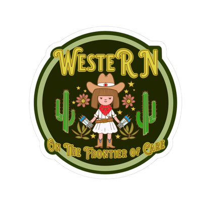 WesteRN - On The Frontier of Care Sticker