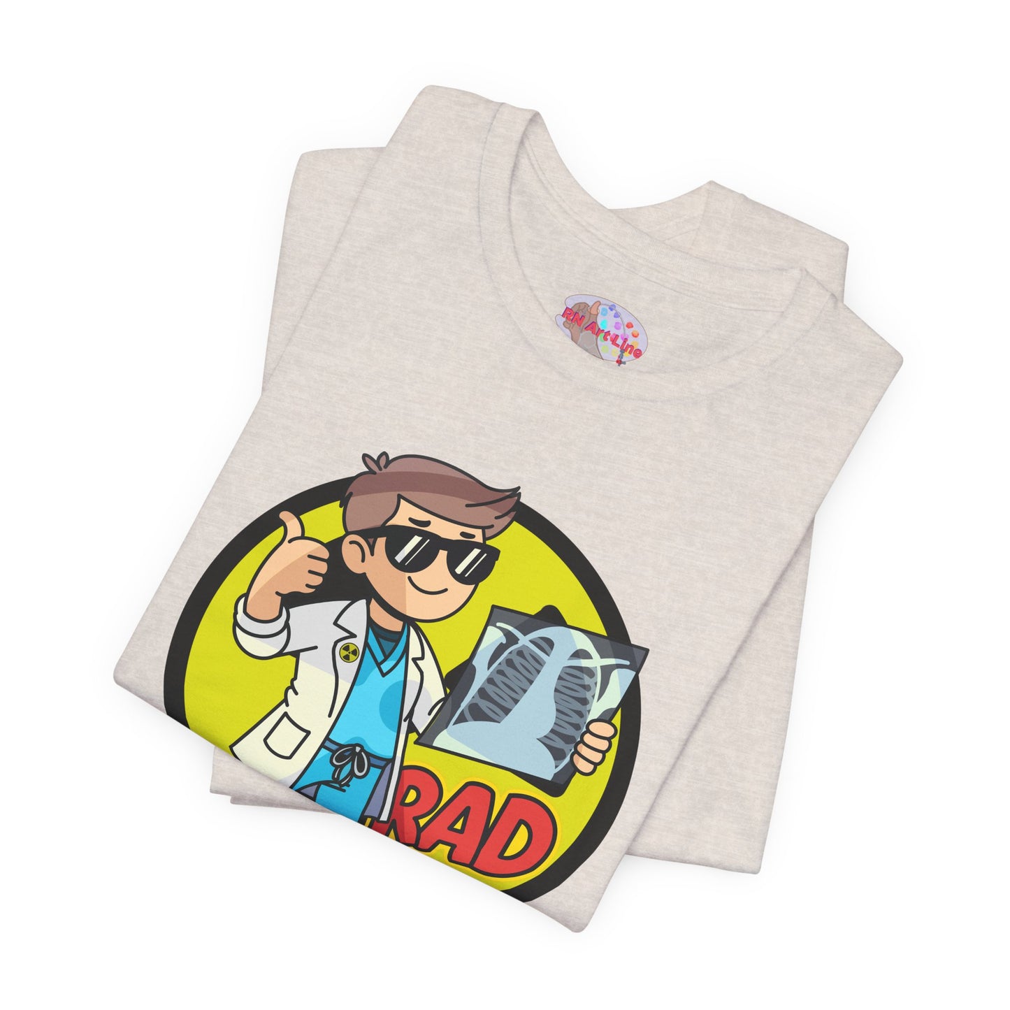 Rad RN T-Shirt (guy version), Funny Radiology Nurse