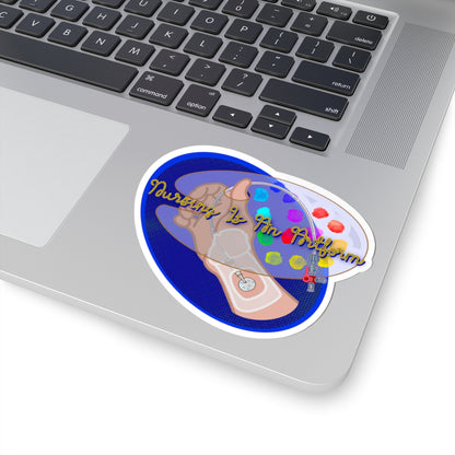 Nursing Is An Art-form Sticker